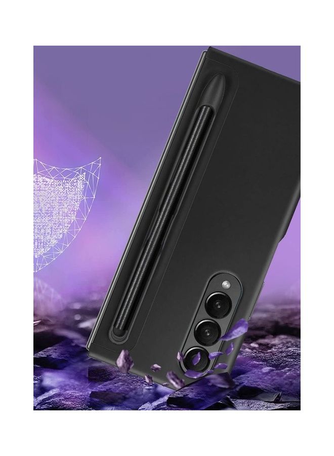 MARGOUN Samsung Galaxy Z Fold4 Standing Case with Pen Black  - Image 3
