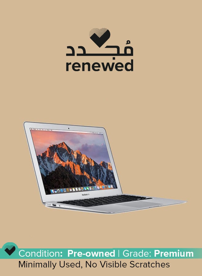 Apple Renewed - Macbook Air A1465 With 11-Inch Full HD Display,Intel Core i5 Processor/3rd Gen/4 GB RAM/256 GB SSD/Mac OS English/Arabic Silver  - Image 1