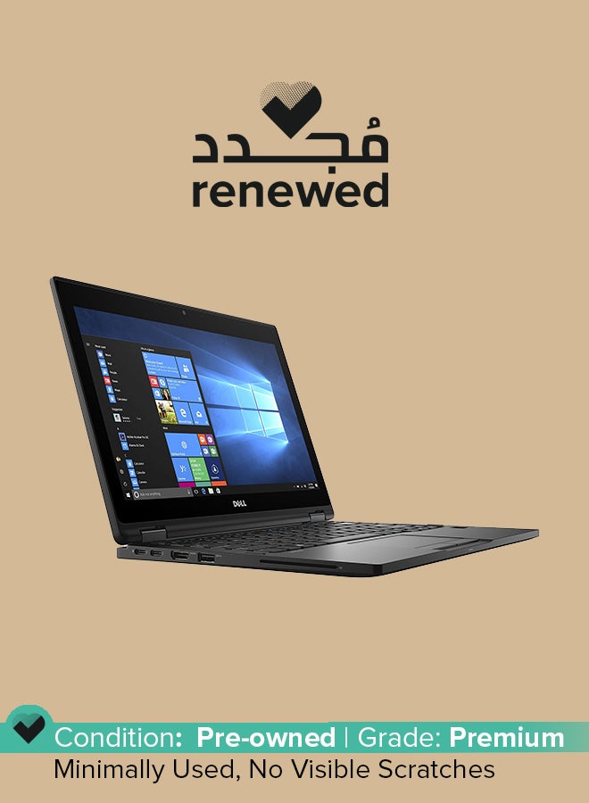 DELL - Renewed - Lattitude 5289 Multi Touch Screen 2 in 1 Laptop With 12.6-Inch Full HD Display,Intel Core i7 Processor/7th Gen/16 GB RAM/256 GB SSD/Windows 10 Pro English/Arabic Silver - Image 1