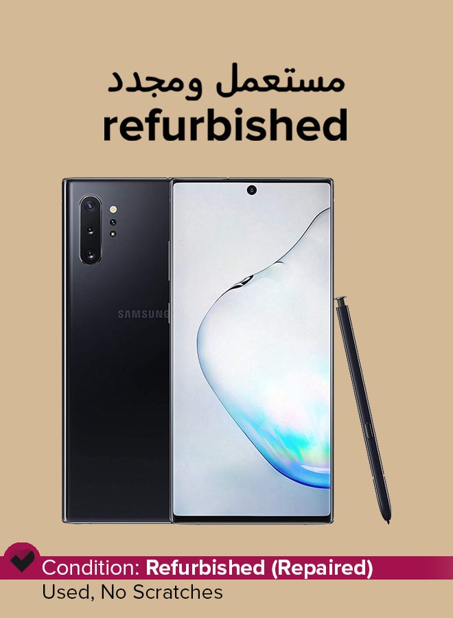 سامسونج Refurbished - Galaxy Note 10 Plus Black 256GB 12GB RAM 5G - Image 1