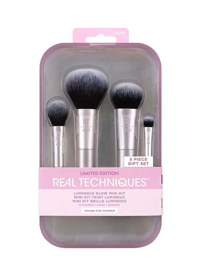 REAL TECHNIQUES - Rlt Luminous Glow Mini Kit Silver - Image 1