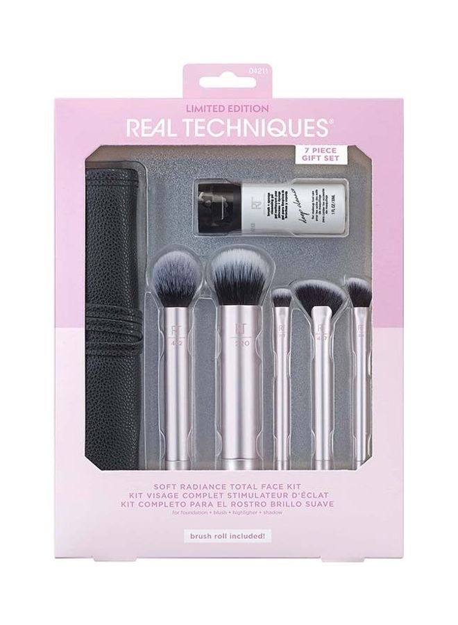 REAL TECHNIQUES - Rlt Soft Radiance Total Face Kit Silver - Image 1