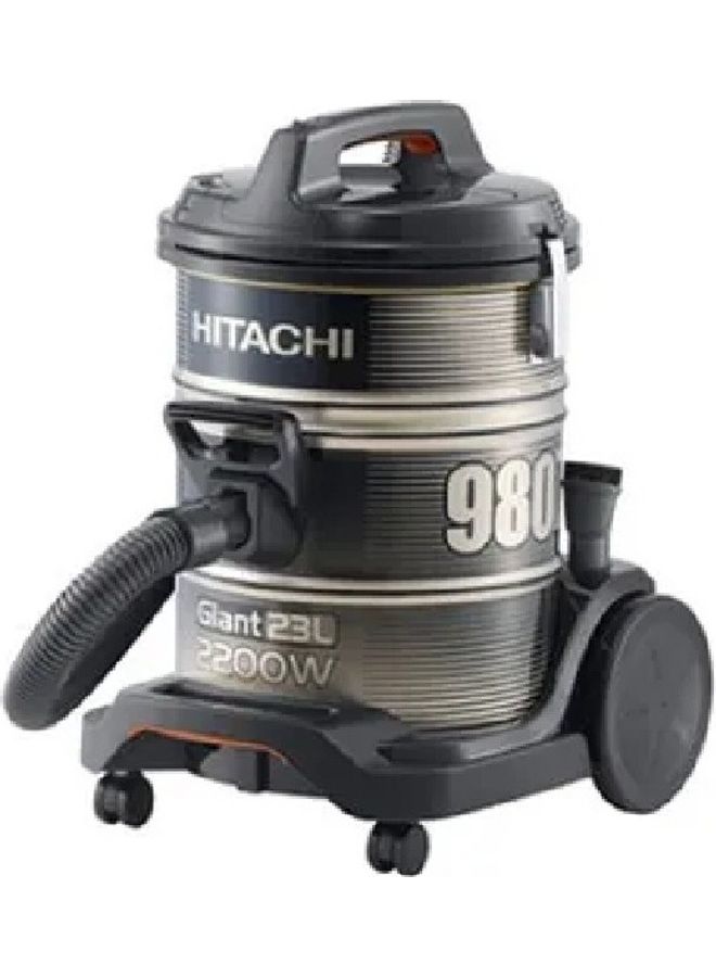 هيتاشي مكنسة أسطوانية 23 L 2200 W CV-980D  - Image 2