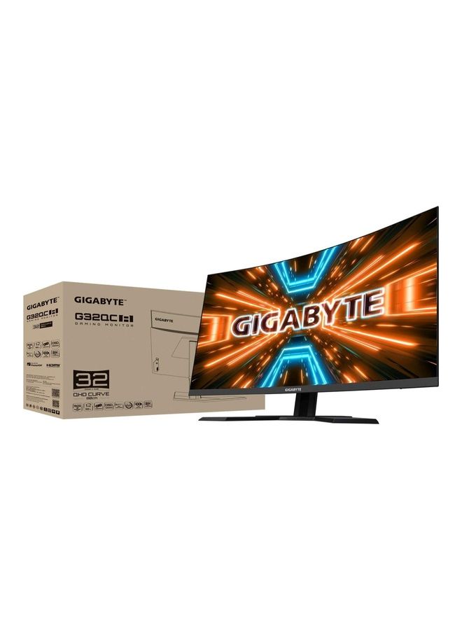 GIGABYTE - G32QC A-EK Curved Pro Gaming Monitor With 31.5-inch QHD (2560x1440) VA Display, Refresh Rate 165 Hz, Response Time 1 ms With AMD FreeSync Premium Black - Image 1