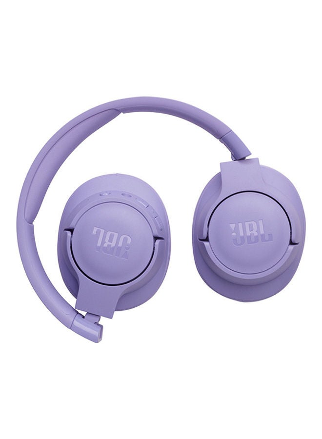 جي بي إل سماعات الرأس Tune 720BT فوق الأذن باللون الأرجواني - Image 4