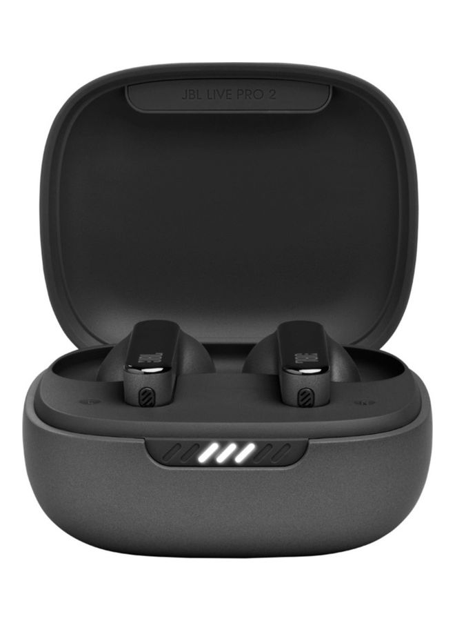 JBL - Live Pro 2 TWS In-Ear True Wireless Earbuds Black - Image 1