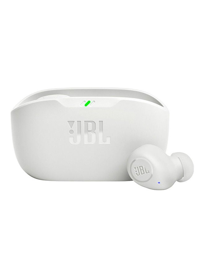 JBL Bluetooth In-Ear Earbuds With Charging Case White  - Image 1
