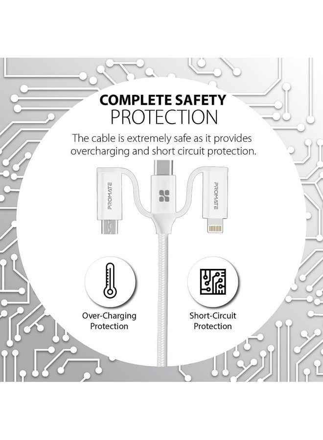 بروميت - كابل شاحن USB متعدد 6 في 1 - Image 1