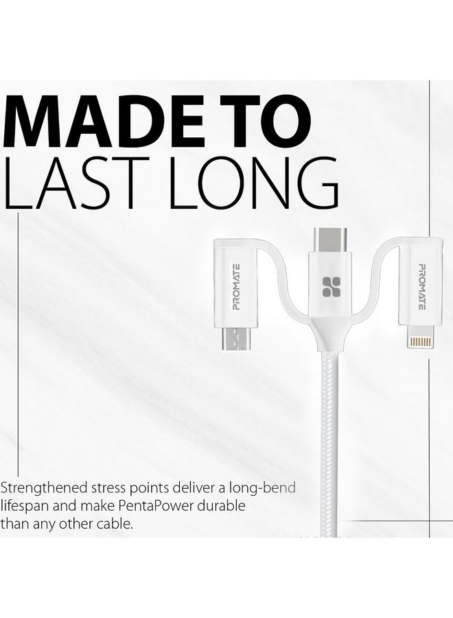 بروميت - كابل شاحن USB متعدد 6 في 1 - Image 1