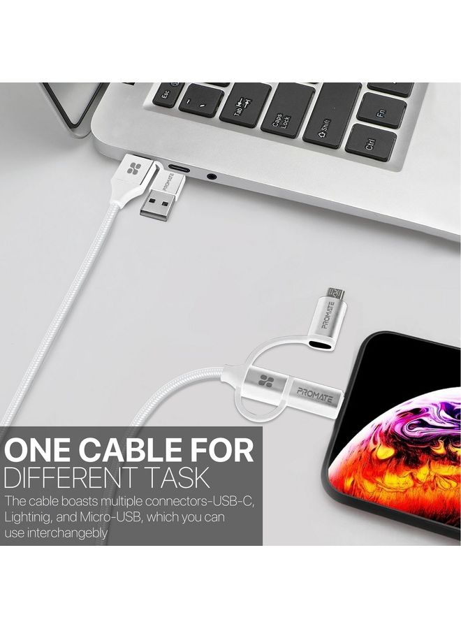 بروميت - كابل شاحن USB متعدد 6 في 1 - Image 1
