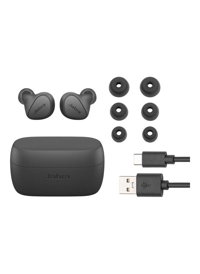 Jabra Elite 4 Bluetooth In Ear True Wireless Earbuds Dark Gray - Image 3