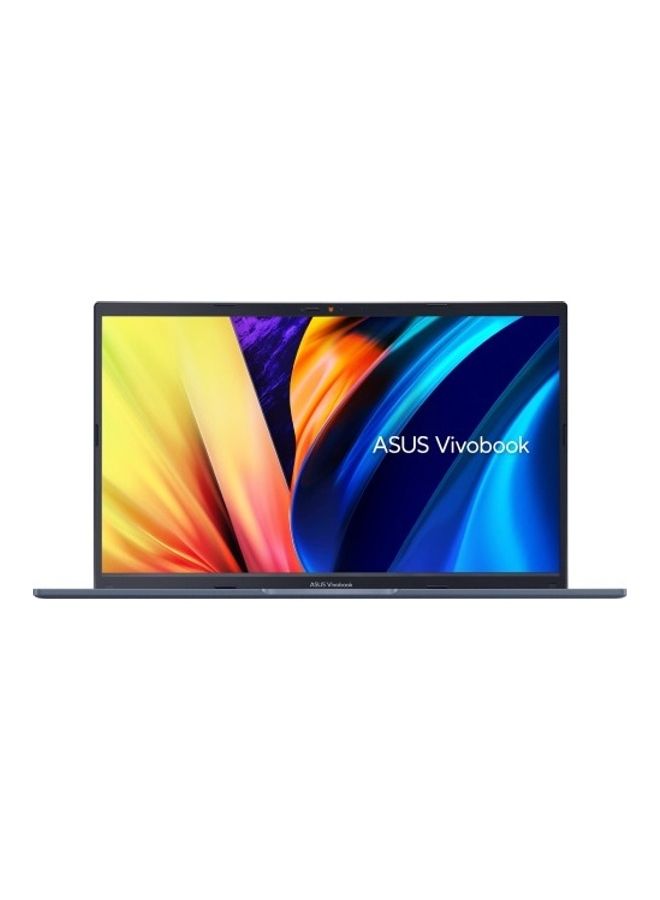 كمبيوتر محمول Vivobook X1502ZA-EJ488W بشاشة FHD مقاس 15.6 بوصة ومعالج Core i7-1255U وذاكرة وصول عشوائي سعة 8 جيجابايت ومحرك أقراص SSD سعة 512 جيجابايت ونظام تشغيل Windows 11 Home ورسومات إنتل عالية الدقة باللغة الإنجليزية/العربية أزرق الإنجليزية/العربية
