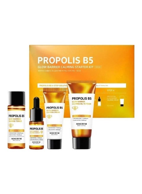 Propolis B5 Glow Barrier Calming Starter Kit Clear 30+20+10+30ml