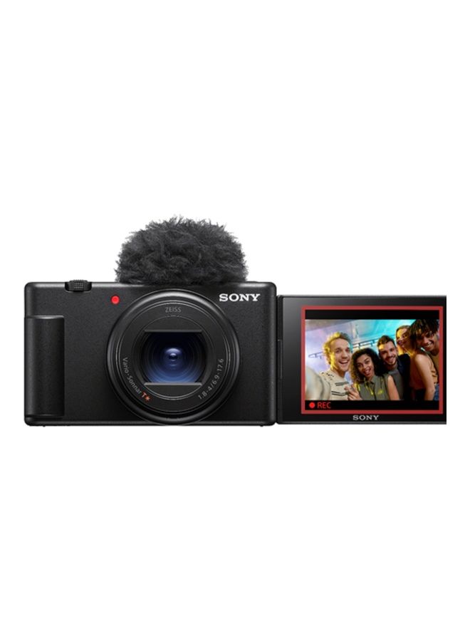 Sony ZV-1M2 Vlog Camera for Content Creators and Vloggers - Black