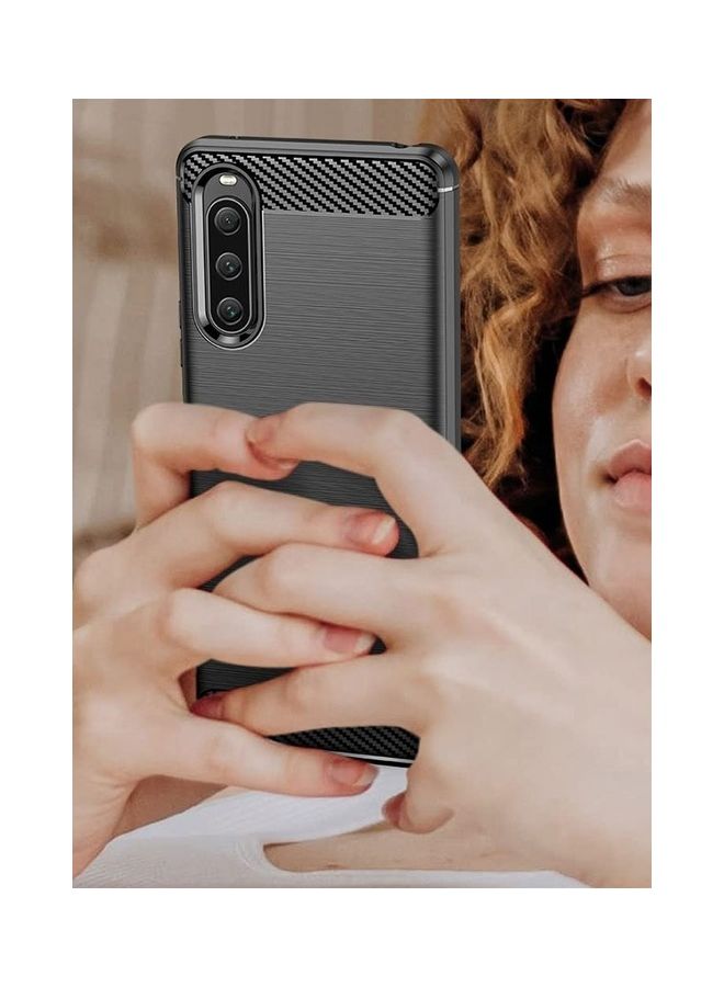 MARGOUN Sony Xperia 10 V Soft TPU Bumper Protective Back Cover Black - Image 3