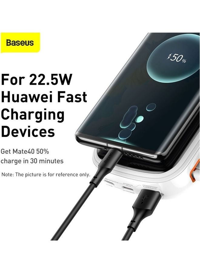 Baseus 20000mAh Digital Display Quick Charge Power Bank Built-in iPhone Lightning Cable And 3 Outputs for iPhone 14, 14 Plus, 14 Pro, 14 Pro Max And iPhone 13, 12 And Many More White - Image 5