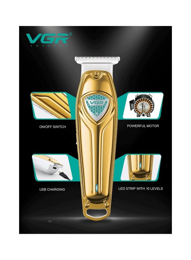 VGR Professional Rechargeable Hair Trimmer Multicolour 700grams - Image 3