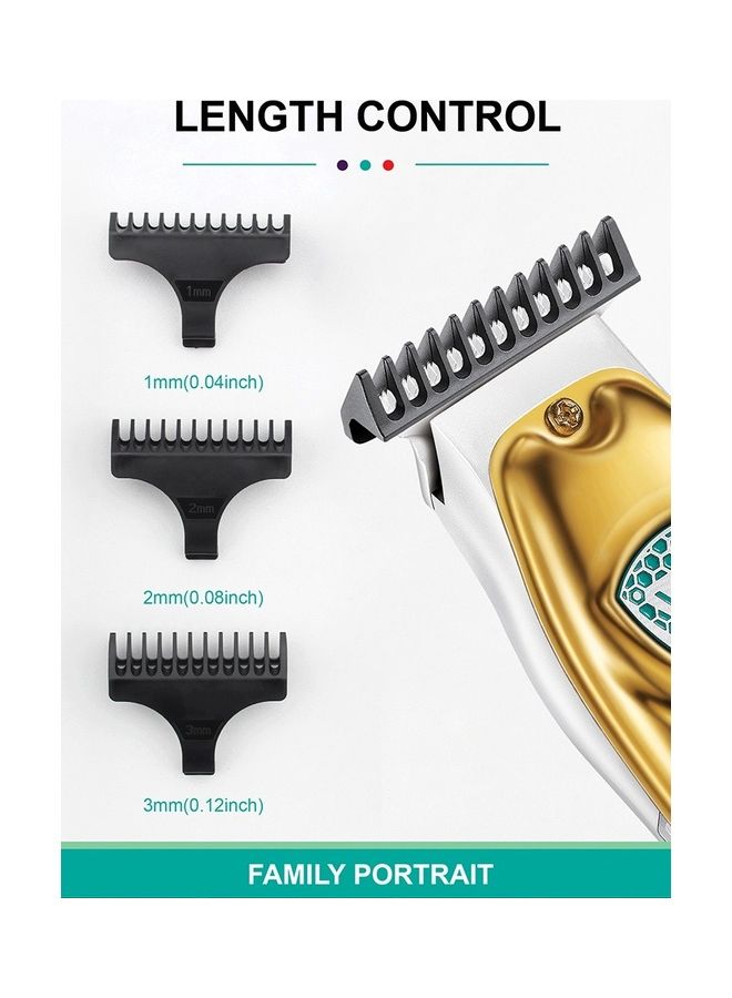 VGR Professional Rechargeable Hair Trimmer Multicolour 700grams - Image 5