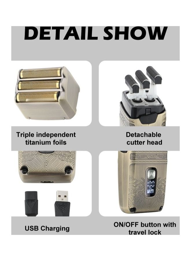 في جي آر مقص احترافي مقاوم للماء وقابل لإعادة الشحن - Image 3