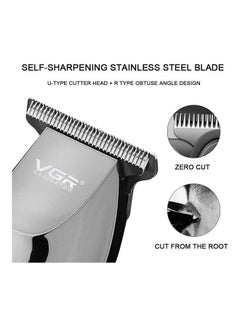 VGR Rechаrɡеable Waterproof Hair Trimmer Black 700grams  - Image 4