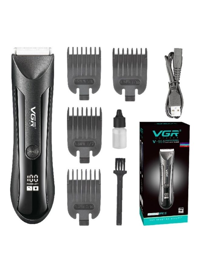 VGR Rechargeable Hair Trimmer Professional Black 700grams - Image 5