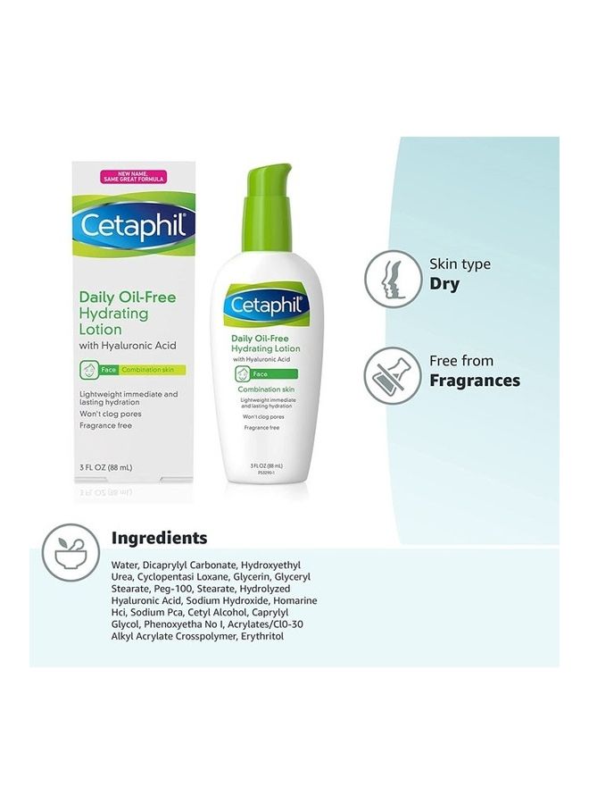 Cetaphil - Daily Oil Free Hydrating Lotion 88ml - Image 1