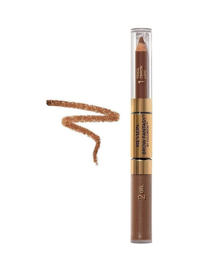 Revlon Brow Fantasy Pencil And Gel Brunette 105 Brunette  - Image 1