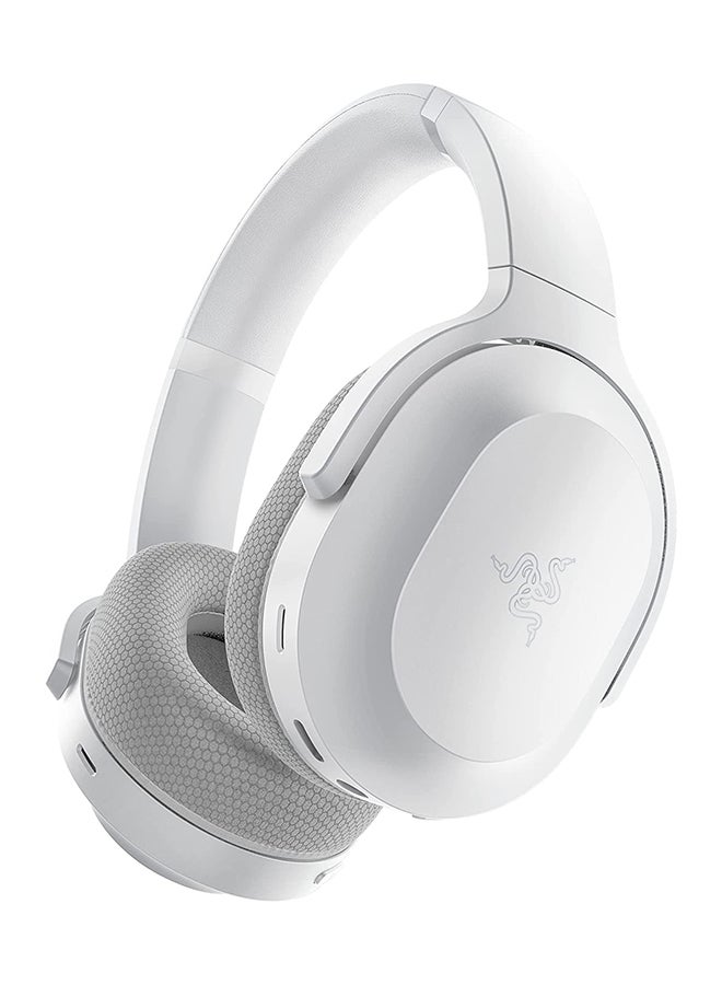 Razer Barracuda Wireless Gaming & Mobile Headset (PC, Playstation, Switch, Android, iOS): 2.4GHz Wireless + Bluetooth - Integrated Noise-Cancelling Mic - 50mm Drivers - 40 Hr Battery - Mercury White - Image 1