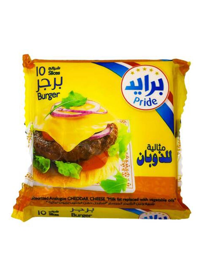 PRIDE - Burger Melts 200grams Pack of 10 - Image 1
