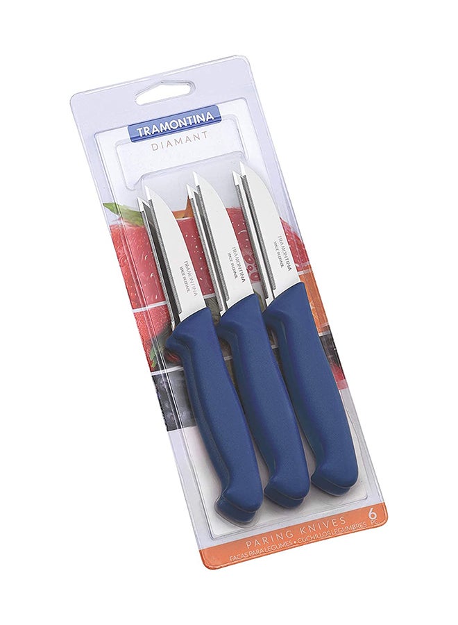 TRAMONTINA 6-Piece Paring Knife Set Multicolour  - Image 1
