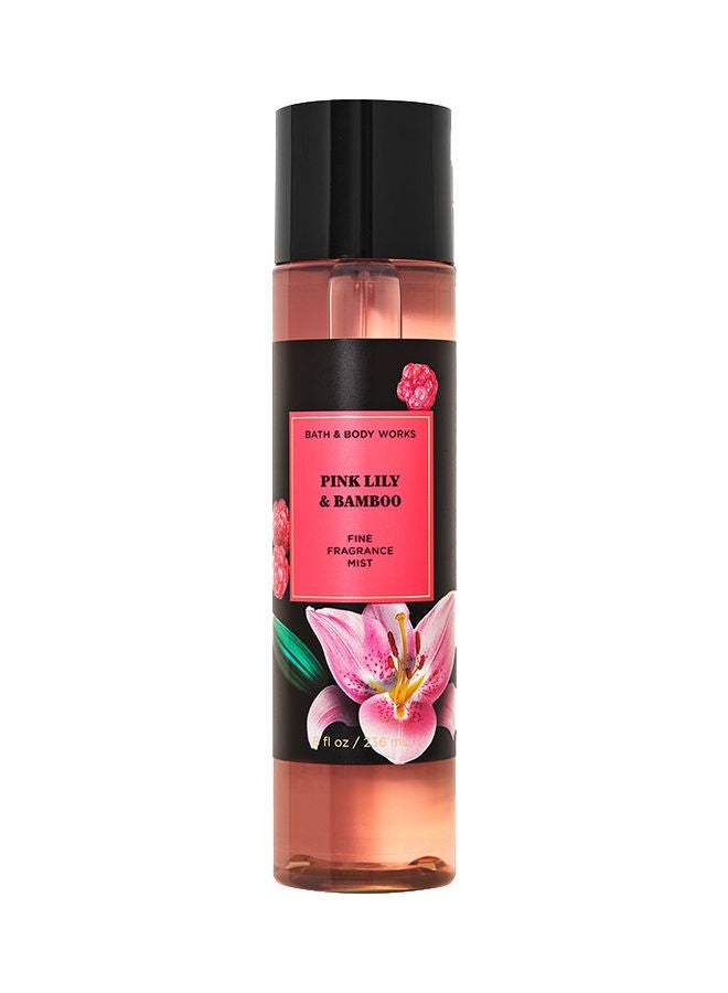 Bath & Body Works - Pink Lily & Bamboo Fine Fragrance Mist 236ml - Image 1