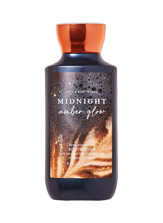 باث آند بودي وركس لوشن الجسم المغذي اليومي Midnight Amber Glow