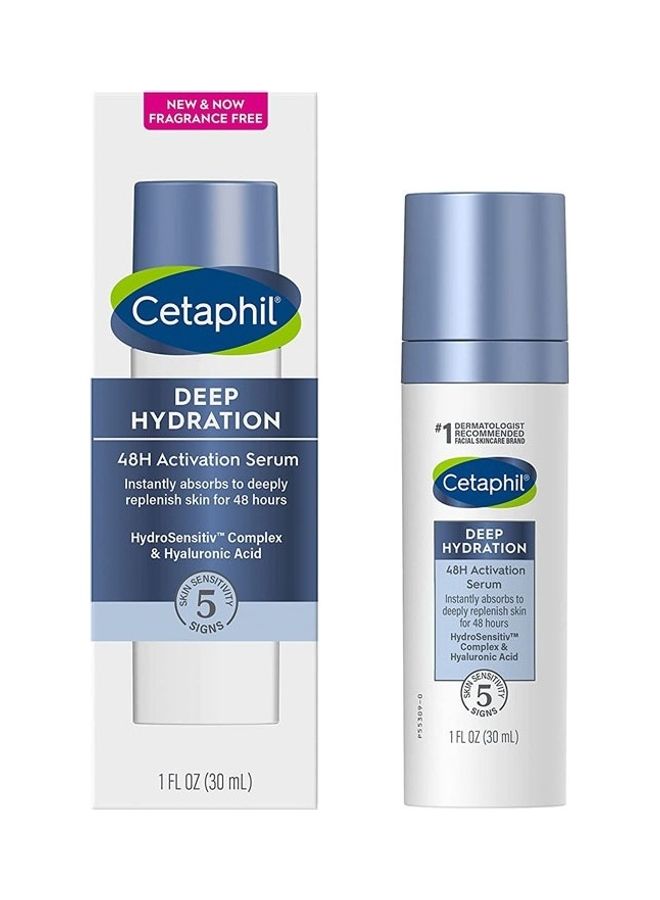 سيتافيل Cetaphil Deep Hydration 48h Activation Serum Hydrosensitiv Complex And Hyaluronic Acid 30ml  - Image 1