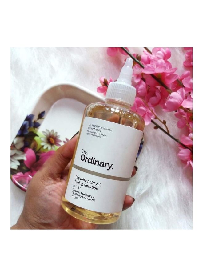 The Ordinary - Original Glycolic Acid 7 Percent Toning Solution Clear 240ml - Image 1