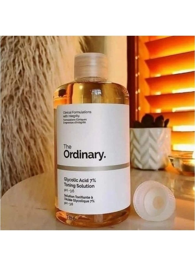 The Ordinary - Original Glycolic Acid 7 Percent Toning Solution Clear 240ml - Image 1