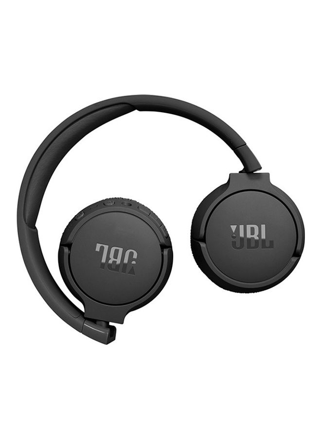 جي بي إل سماعات رأس تون 670NC فوق الأذن باللون الأسود أبيض - Image 5