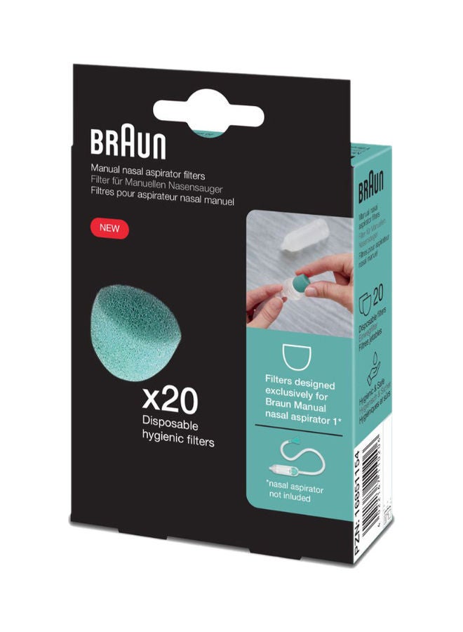BRAUN BNF020EU Manual nasal aspirator 1 filters  - Image 2