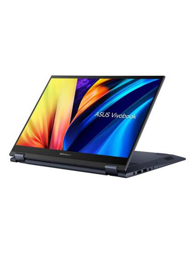 ASUS - Vivobook Flip TP3402QA-LZ186W Laptop With 14-Inch FHD Display, AMD Ryzen 5 5600H Processor/ 8GB RAM/256GB SSD/Windows 11 Home/AMD Radeon R5/Pen English/Arabic Blue - Image 1