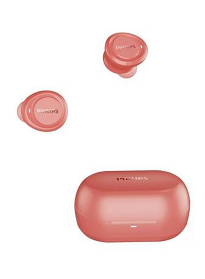 Philips In-Ear True Wireless Bluetooth Headphones Red  - Image 1