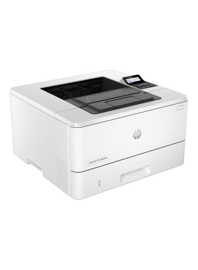HP LaserJet Pro 4003dw Printer White  - Image 2