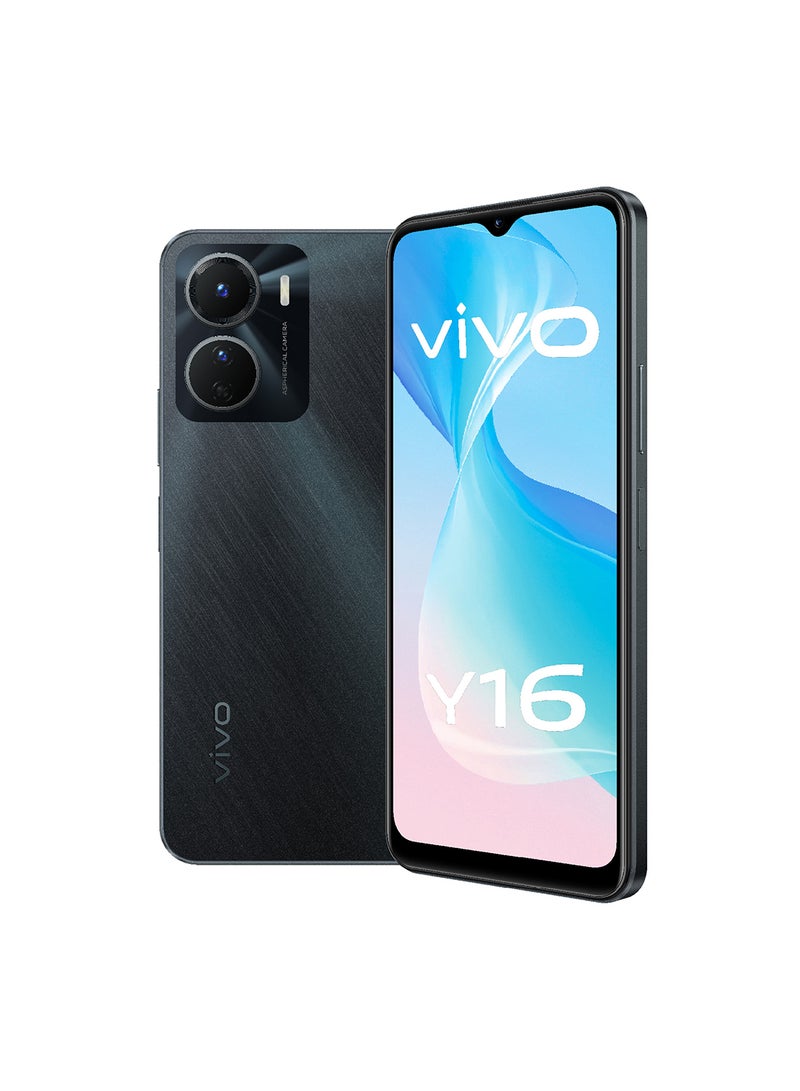 Y16 Dual SIM Stellar Black 4GB RAM 128GB 4G LTE Middle East Version