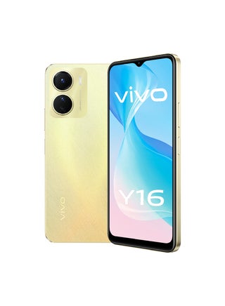 Y16 Dual SIM Drizzling Gold 4GB RAM 128GB 4G LTE Middle East Version - v1685540969/N53409205A_1
