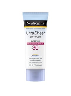 Neutrogena Ultra sheer Dry-Touch Sunscreen Broad Spectrum 3Fluid Ounce  - Image 1