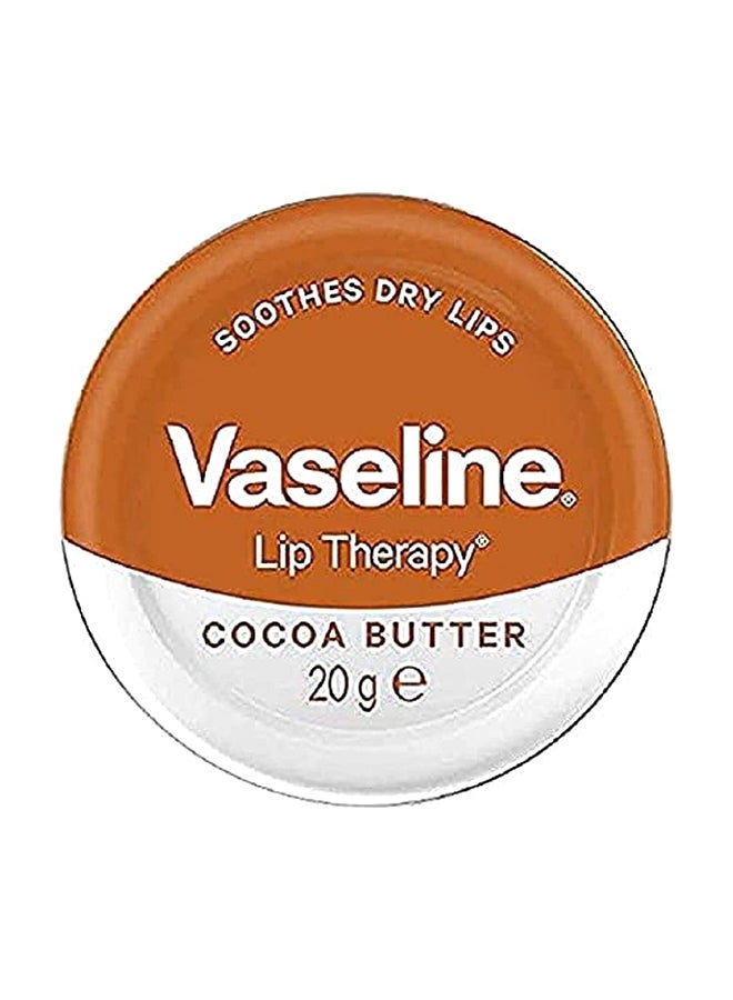 Vaseline Lip Therapy Cocoa Butter Tin 17 g