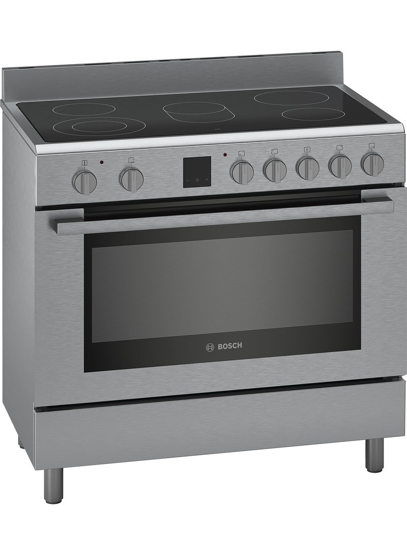 BOSCH Electric Range Cooker, 90 cm, with Catalytic Self-Cleaning HKK99V850M Stainless Steel  - Image 1