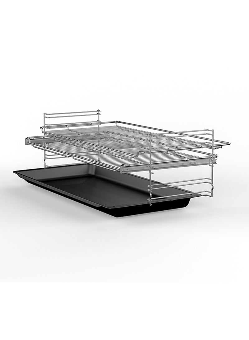 BOSCH Gas Range Cooker, 90 cm, with XXL Cooking Capacity HIZ5G7W50M Stainless Steel  - Image 5