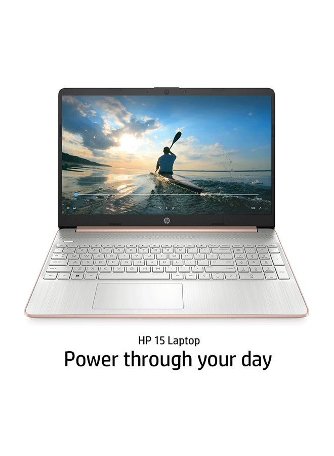 HP - 2023 Latest Model Thin & Portable 15 (Upgraded Version) Laptop With 15.6-Inch Display, AMD Ryzen 5 5500U Processor/16GB RAM/512 GB SSD/AMD Radeon Graphics/Windows 11 English Silver - Image 1