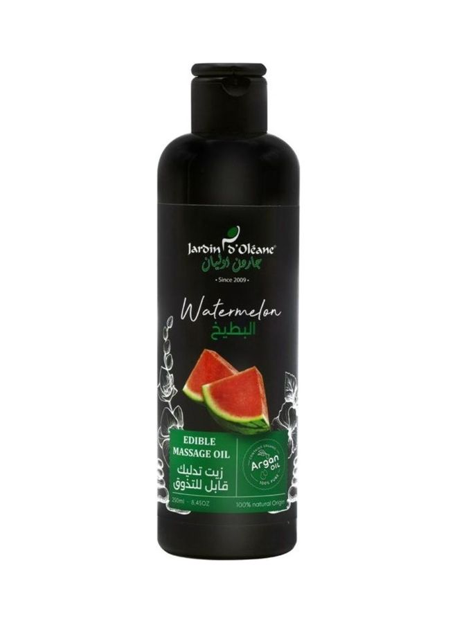 JARDIN D OLEANE Edible Massage Oil With Watermelon Black 250ml - Image 1
