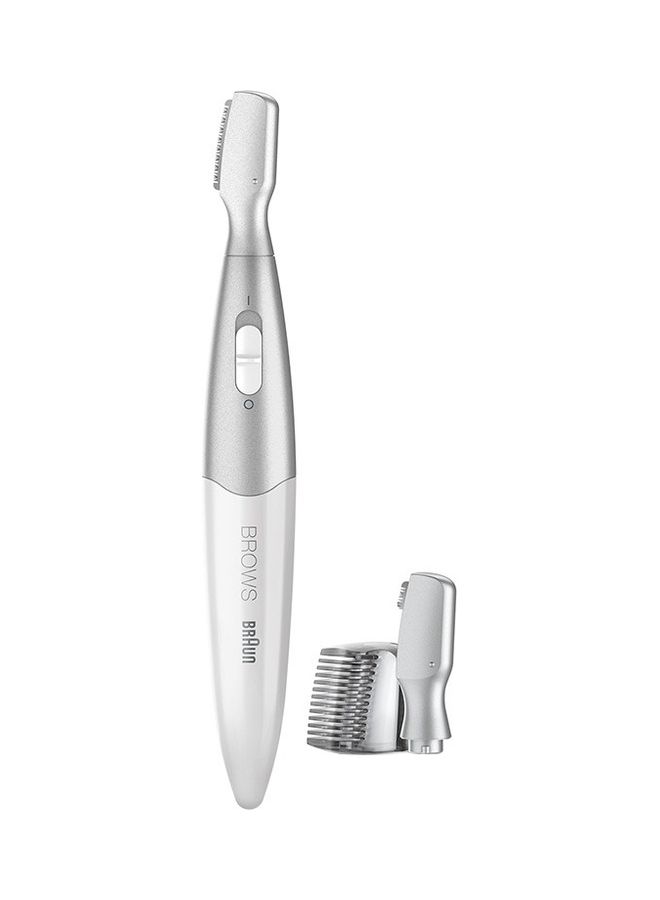 BRAUN - Braun FG1106 Mini Precision Trimmer with 4 extras incl. high precision head, white Multicolour - Image 1