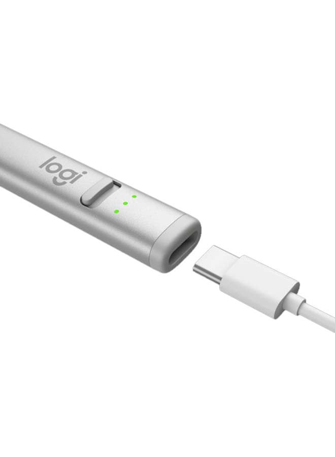 Logitech Digital Pencil For All iPad Models 2018 Silver  - Image 5